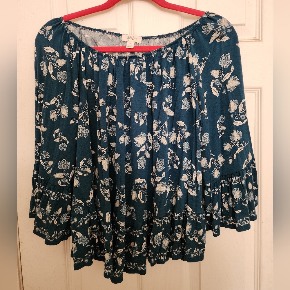 Style & Co on/off blouse